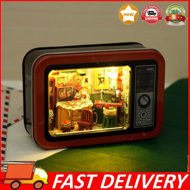 DIY BOX THEATRE Dollhouse Furniture Miniature Toy Gift for Children