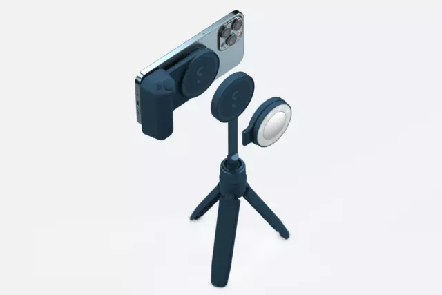 ShiftCam SnapGrip Creator Kit - Mobile grip with battery Abyss Blue - *USED*