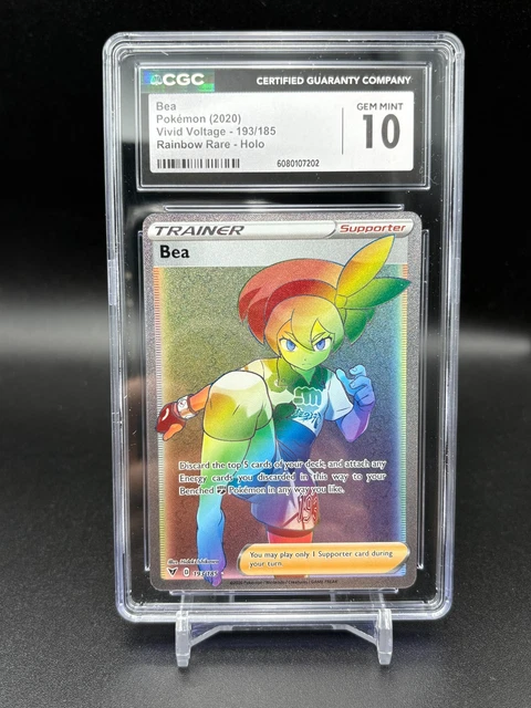 BEA (FULL ART) 180/185 Pokemon SWSH04: Vivid Voltage Holo Ultra Rare NM  $17.86 - PicClick CA