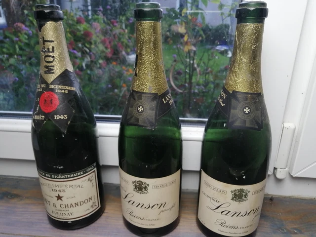 Lot De 4 Bouteilles De Campagne Alu – WW2 – Allemagne – Incomplètes