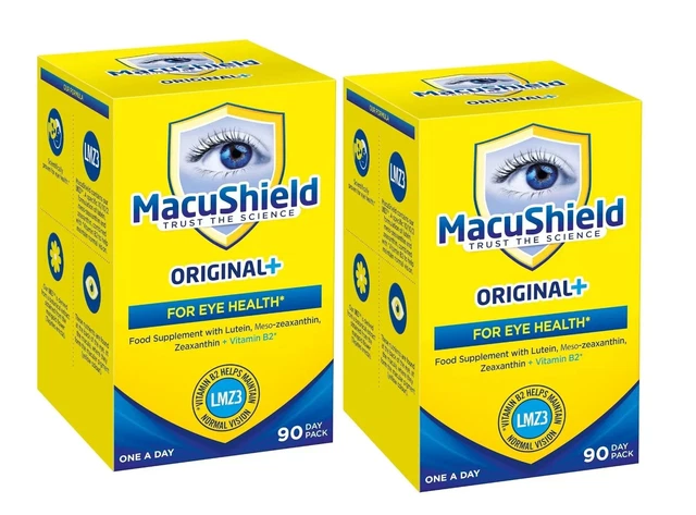 MACUSHIELD ORIGINAL PLUS Eye Health Capsules 90 Day Pack (2 Packs ...