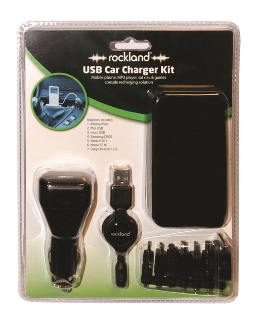 ROCKLAND F84559 USB Car Charger Kit £16.93 PicClick UK
