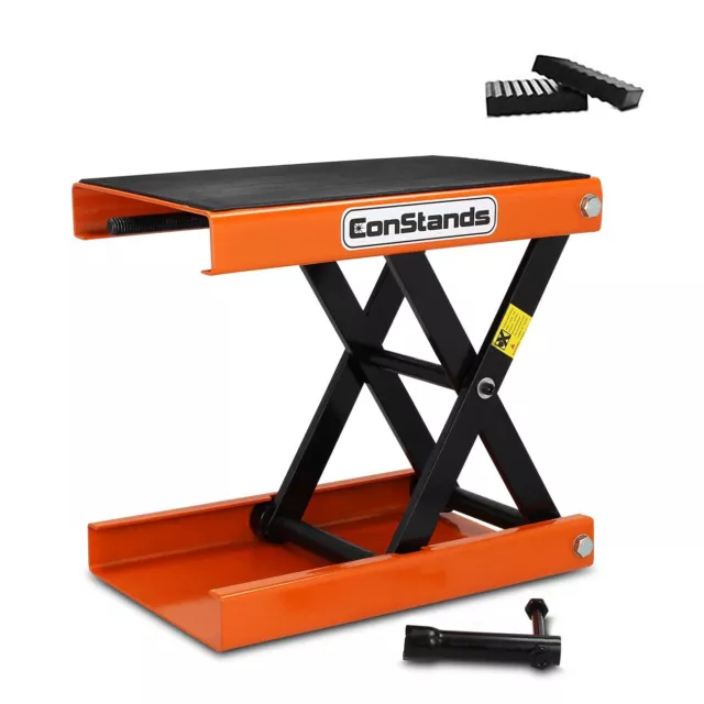 Hebebühne Midlift Motorrad Constands orange DK1666