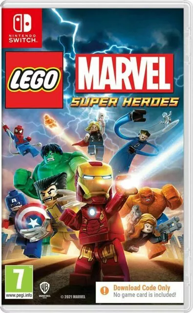LEGO Marvel Super Heroes (Nintendo Switch) (CIAB) NEW and SEALED