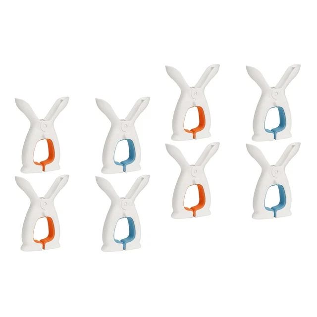 8 pcs Wäsche Clips Utility Kleidung Pin Winddicht Wäsche Clamp Tasche Clip