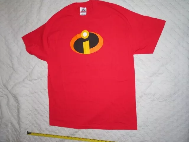 Disney Pixar Xl Red Promo T Shirt Walt Disney Studios The Incredibles