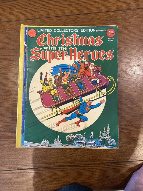 DC Collectors Edition Christmas with the Super-Heroes Vol. 5 C-43 March 1976