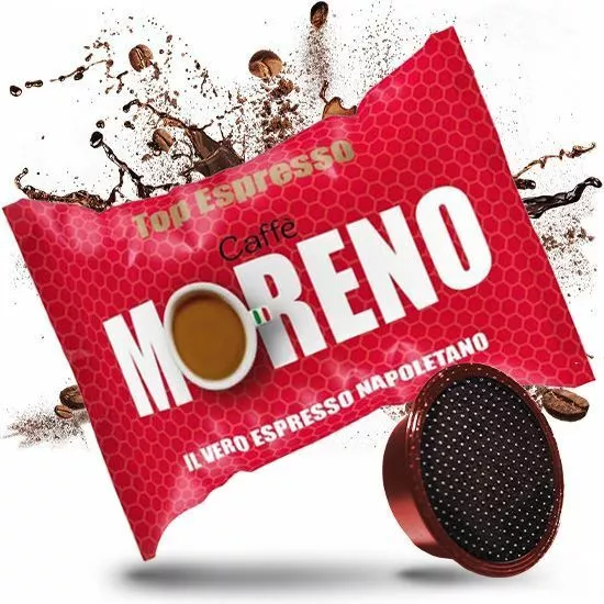 200 Capsule Compatibili Lavazza A Modo Mio Caffe' Moreno Top Espresso Originali