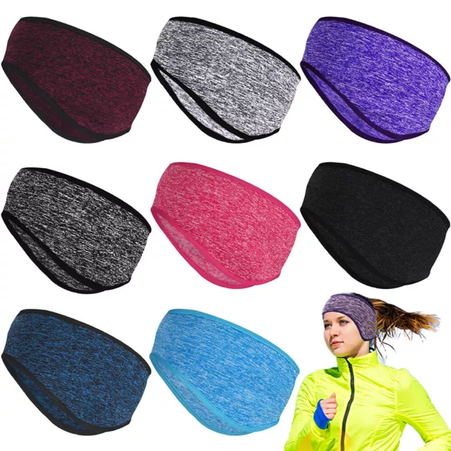 Winter Ear Warmers Ear Muffs Fleece Head Band Running Ski Headband Mens Womens