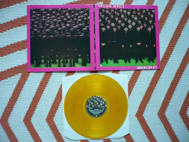 YMO Yellow Magic Orchestra XOO Multiplies Yellow Vinyl UK 1980 A&M LP EXC