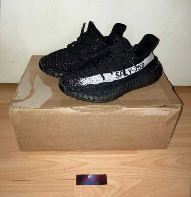 Adidas x Kanye West Yeezy Boost 350 V2 SPLY Black/White UK3,5 US5 FR36 Authentic