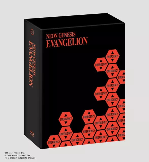 Neon Genesis Evangelion Complete Series Limited Collectors Edition Blu-ray