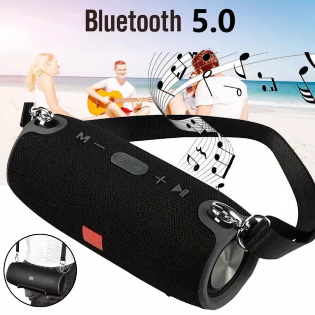 Tragbarer Bluetooth Lautsprecher Kabellos Soundstation Musikbox Radio MP3 SD USB