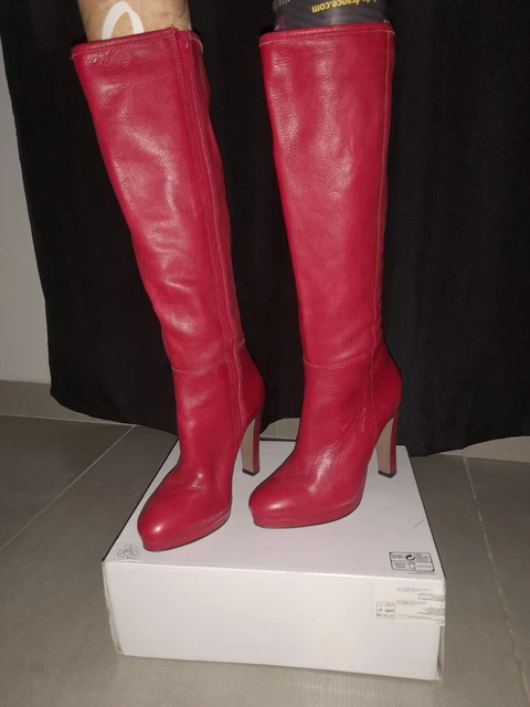 Bottes rouges san marina shop