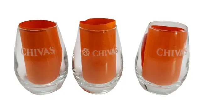 3 Verres Dégustation Gravé Whisky Chivas Regal - 2 Typo différentes