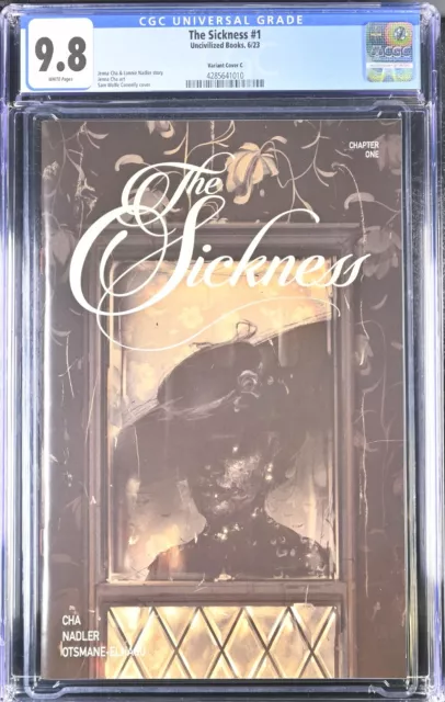 The Sickness #1 Cover C CGC 9.8 Uncivilized Comics. Low Print Run 1:10 