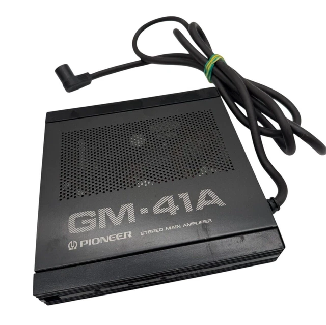 PIONEER GM-41A CAR Stereo Main Amplifier 30W+30W - Made in
