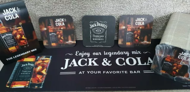 Official Jack Daniels Jack & Cola Set
