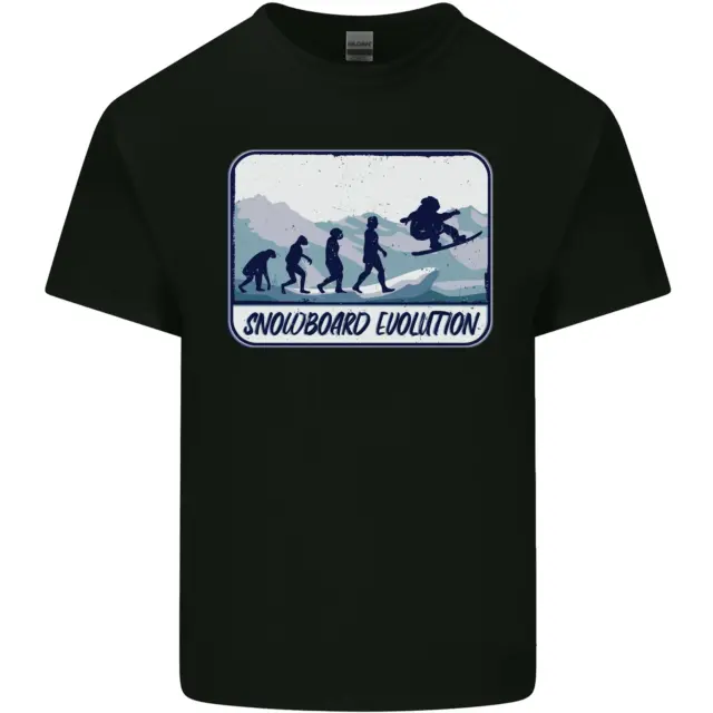 Snowboarding Evolution Funny Snowboarder Kids T-Shirt Childrens