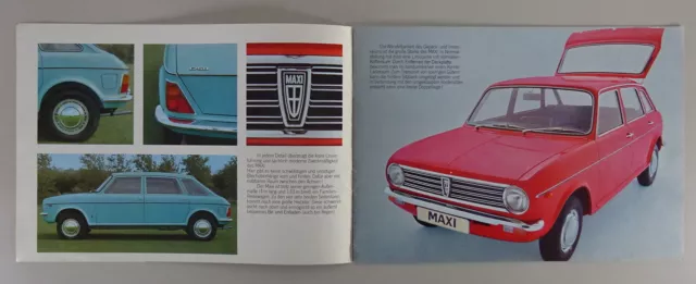 Prospectus / Brochure Austin Maxi BMC ADO14 2