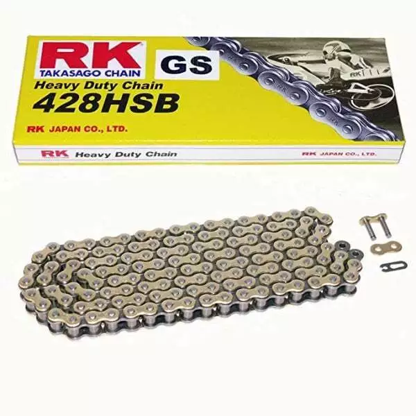 RK Motor Motorrad Kette - Gold GS 428HSB X 146L