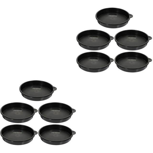 10 Pcs Succulent Pot Saucer Flowerpot House Plants Indoors Live