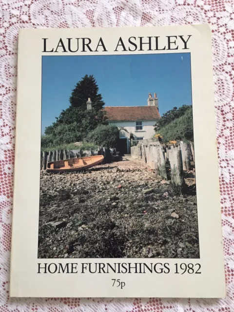 Laura Ashley Vintage 1982 Home Decoration Furnishings Catalogue 79 pgs, Rare