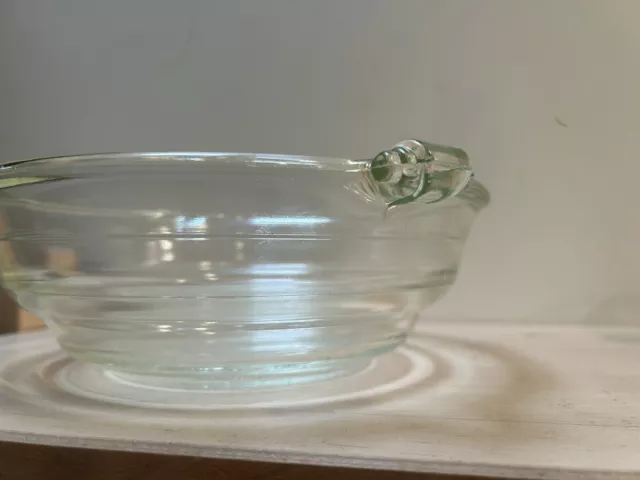 VTG McKee Glasbake Casserole Dish  Art Deco 55 Ovenware No Lid 3