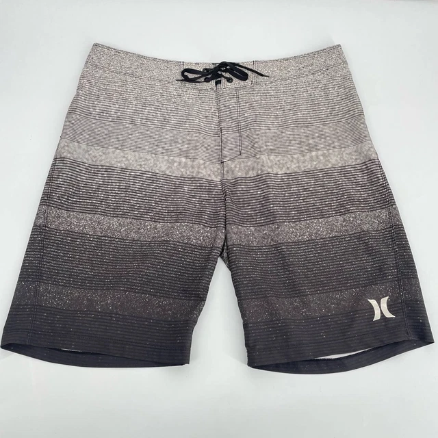 HURLEY Phantom Striped Boardshorts Size 34