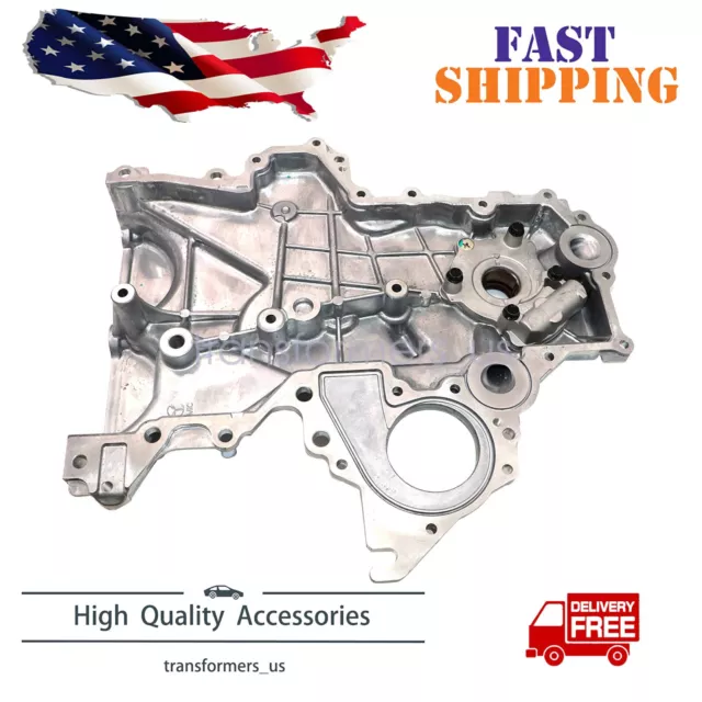 Timing Chain Oil Pump Cover for Hyundai Veloster Elantra GT Kia Soul 1.6L 12-20