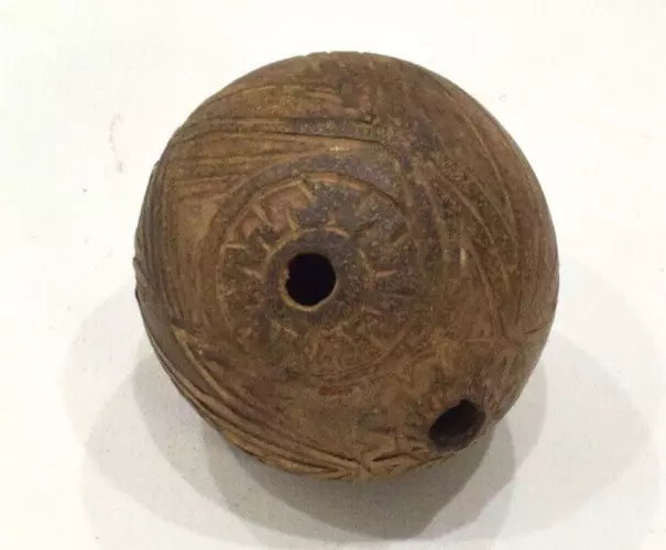 Papua New Guinea Coconut Whistle Abelam Tribe