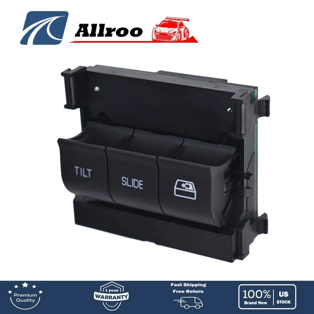 Rear Sliding Window Switch Sunroof Switch for Ford F-550 Super Duty 9L3Z15B691DA
