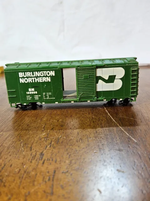 Industrial Rail Ho Scale Freight Cars Burlington Northern Train Bn 159956 Green