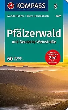 KOMPASS Wanderführer Pfälzerwald und Deutsche Weinstraße: ... | Livre | état bon