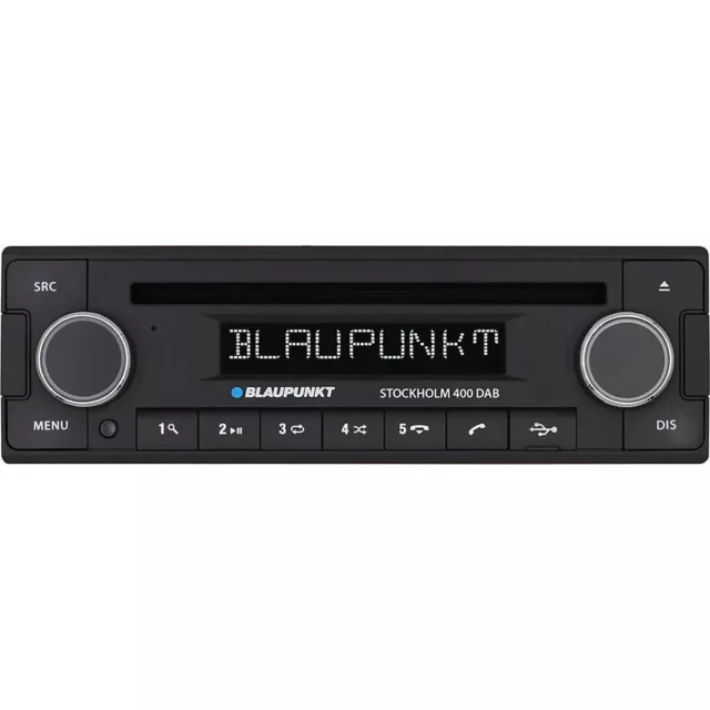 DAB Voiture Radio Blaupunkt Stockholm 400 Stéréo Bluetooth CD IPHONE Control Aux