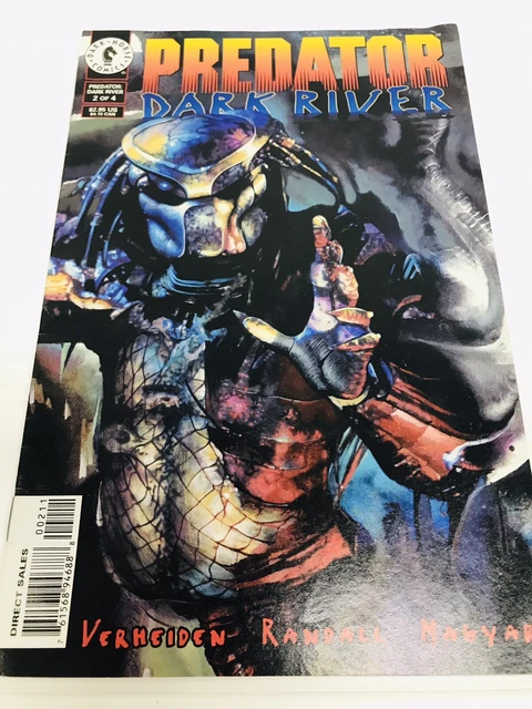 PREDATOR “Dark River” #2 Dark Horse Comics Aug1996 Verheiden/Randall/Magyar VGUC