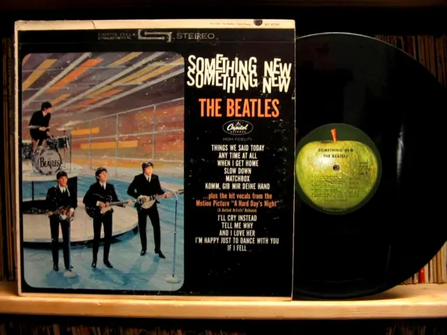 The Beatles / Something New - Classic Rock - 1964 U.S. Stereo Apple Pressing