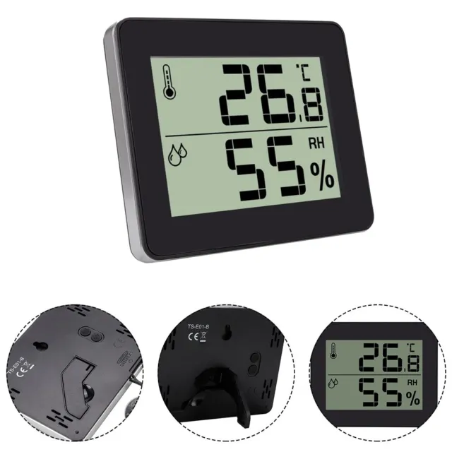 Termometro digitale preciso igrometro per monitoraggio condizioni meteo interne