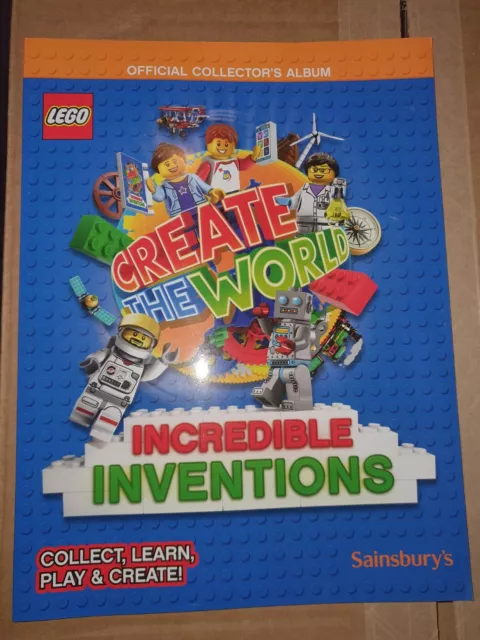 SAINSBURYS LEGO CREATE The World Incredible Inventions