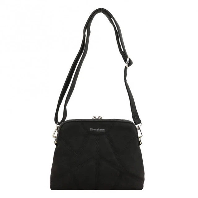 Sac zippé Les Tropéziennes Garonne - Noir peau de pêche