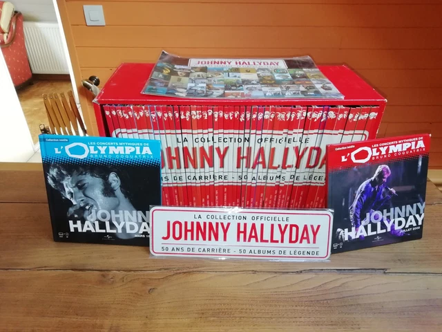 JOHNNY HALLYDAY COFFRET 50 ans de legende EUR 180,00 - PicClick FR