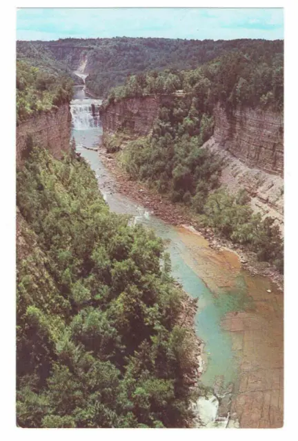 Inspiration Point Letchworth State Park Castile NY Genesee River Gorge Falls PC