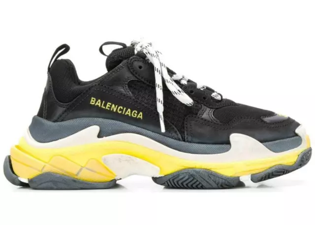 Triple s noir et on sale jaune