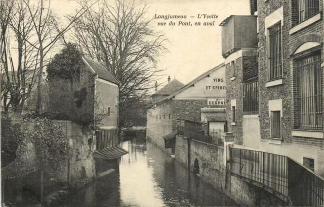 CPA Longjumeau - L'Yvette vue du Pont, downstream (172135)
