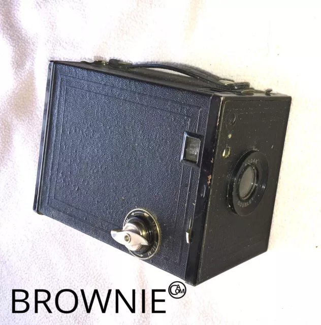 Kamera Brownie Special No. 2 Eastman Kodak 120 mm Filmkamera Vintage Doublet