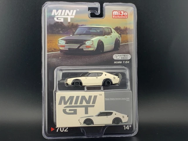 ミニカー MINIGT LIBERTY WALK Nissan GT-RR35White Mini GT LibertyWalk Nissan GT-R White 64 NEW!!! - YouTube