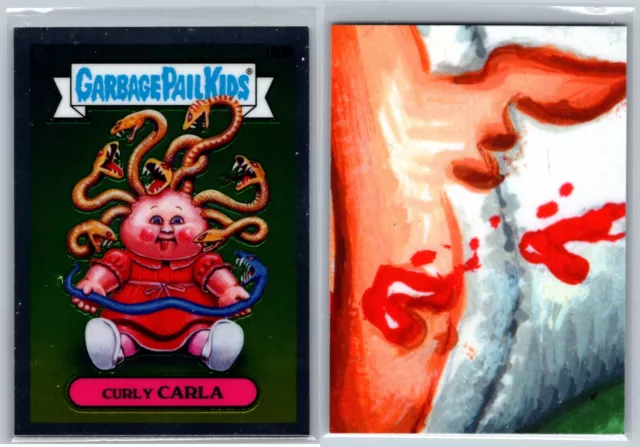 2020 Garbage Pail Kids GPK Chrome Original Series 3 Base Curly CARLA 103b NM+