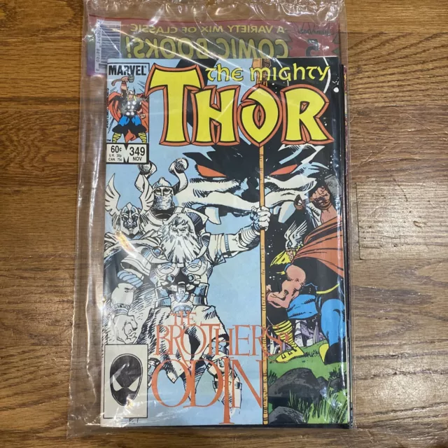 NEW Marvel and DC Comic Book Collector 5 Pack Variety Mix Classics VTG THOR 349