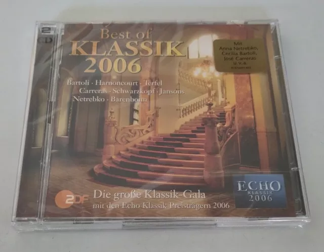 2 x CD - V.A.: Best of Klassik 2006 - ZDF - Sony - Originalverpackt