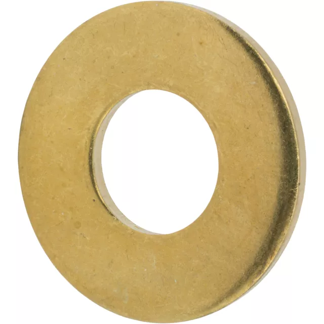 Brass Flat Washers Solid Brass, Full Assortment of Sizes Available in Listing